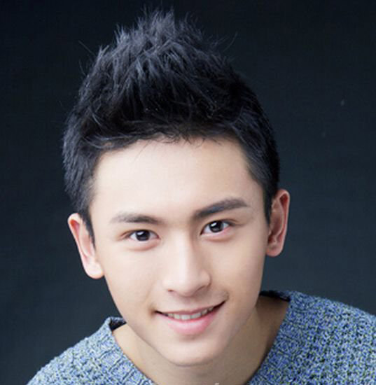 男生帅气脸型+完美发型