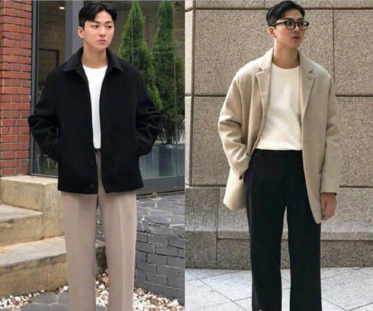 春天男生衣服搭配休闲 非常简单清爽